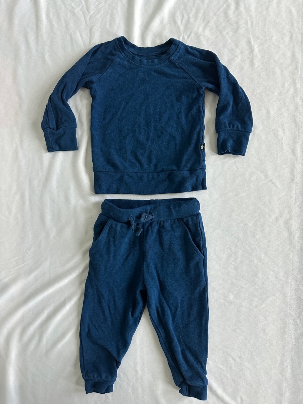 Kyte BABY Navy Jogger Sweatpants for Kids-NEVER WORN